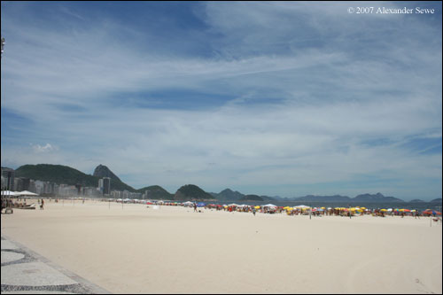 Copacabana beach